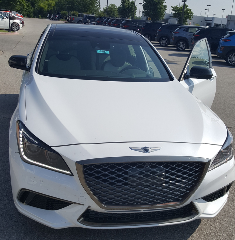 Illustration for article titled 2018 Genesis G80Â 3.3TÂ AWD Sport and G80 3.8 RWD Test Drive Review